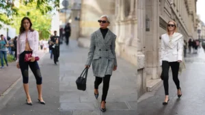 Лосини + елегантні човники: формула, яку підказав Париж на Тижні моди 2025