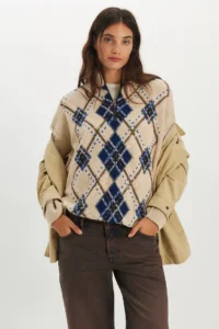 Вінтажний светр, який раптово став головним модним фетишем зими